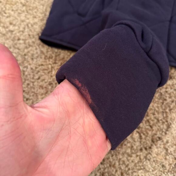 Lululemon Women’s Navy Blue Forever Warm Reversible Jacket Sz.4 - Picture 3 of 8